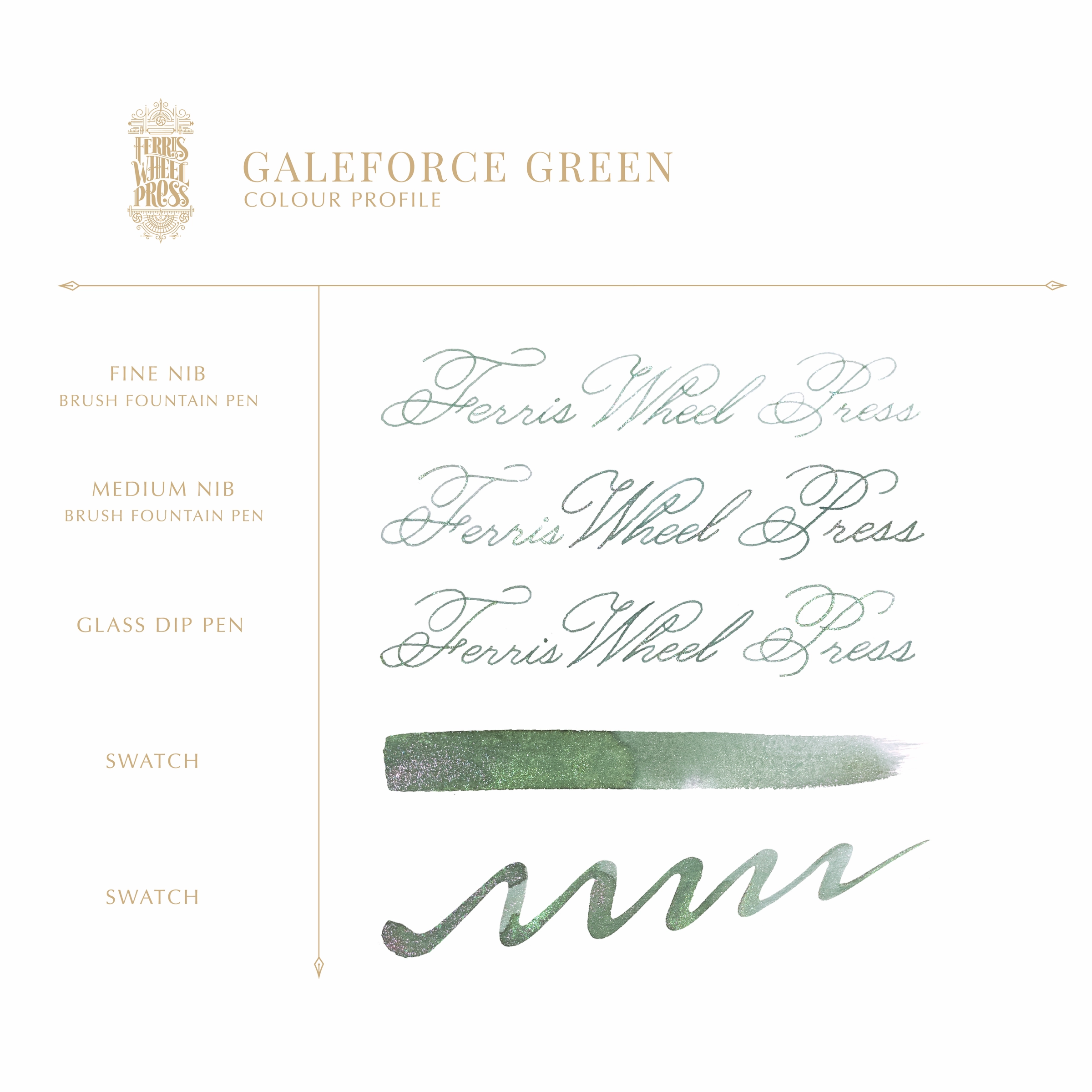 Ferritales Ink | The Three Little Pigs - Galeforce Green eco rugged