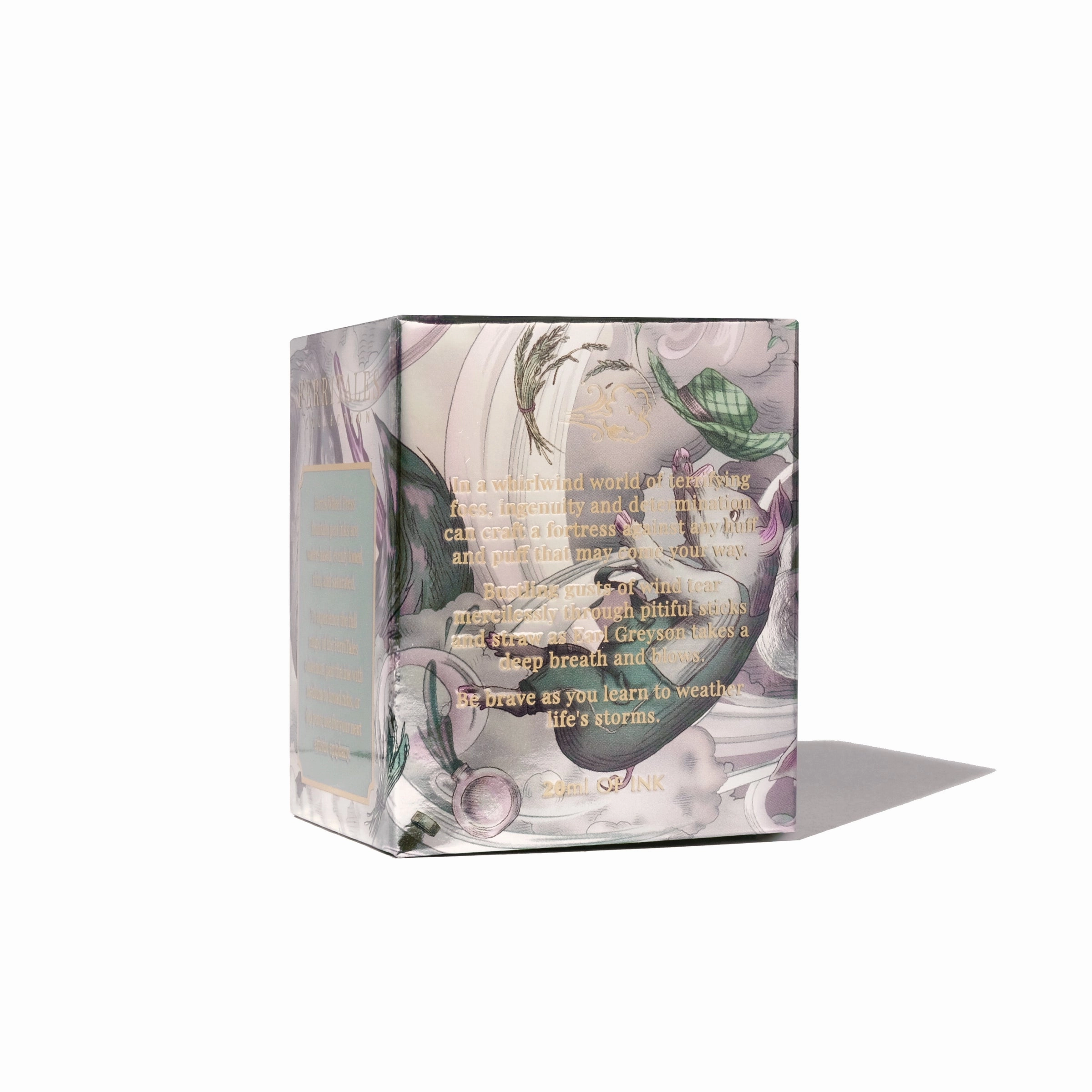 wooden bamboo Ferritales Ink | The Three Little Pigs - Galeforce Green