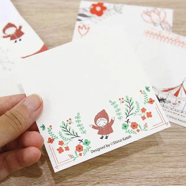 musthave Shinzi Katoh Memo Pad - Merry-Go-Round