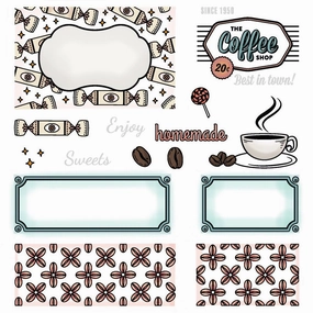 limited Vintage Gift Card Box Add-On - Fall Treats 6X8 Stamp Set