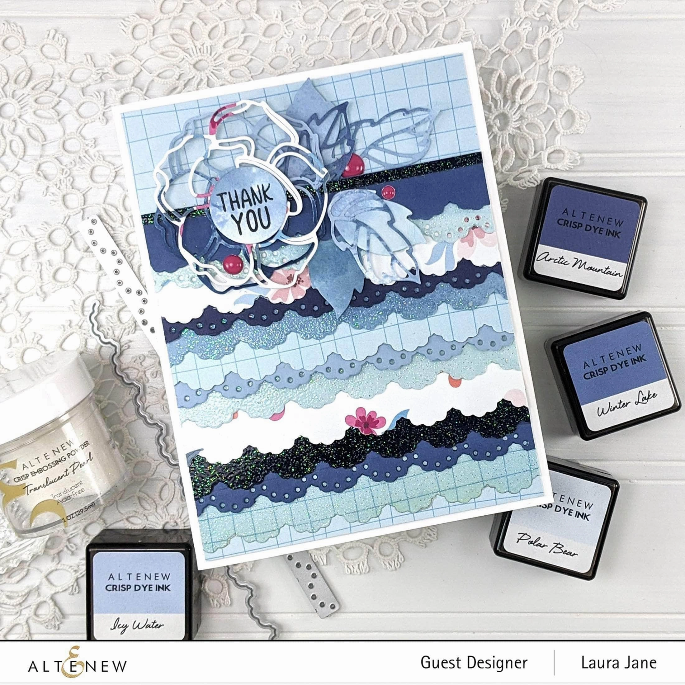 exclusive Floral Doodles Die Set