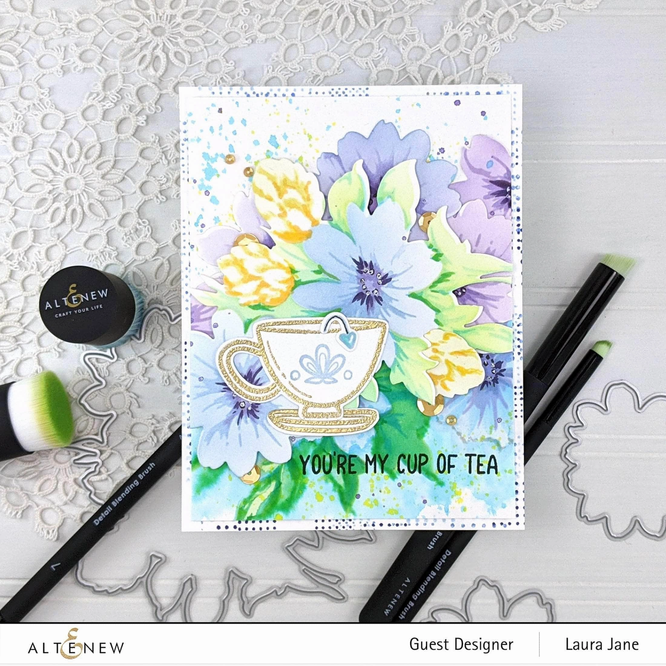 Flower Bunch Die Set bamboo