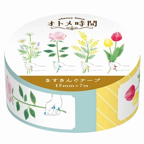 plastic collapsible Flower For You Washi Tape