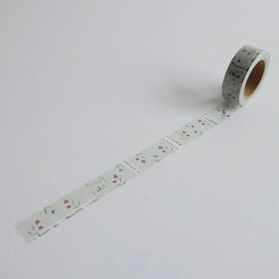 limited Flower Garden Washi Tape