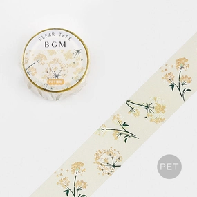 Flower Yellow Pet Tape neutral multipack