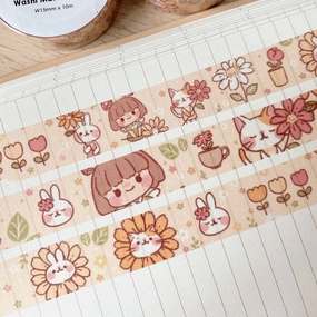 flexible Flowers Washi Tape