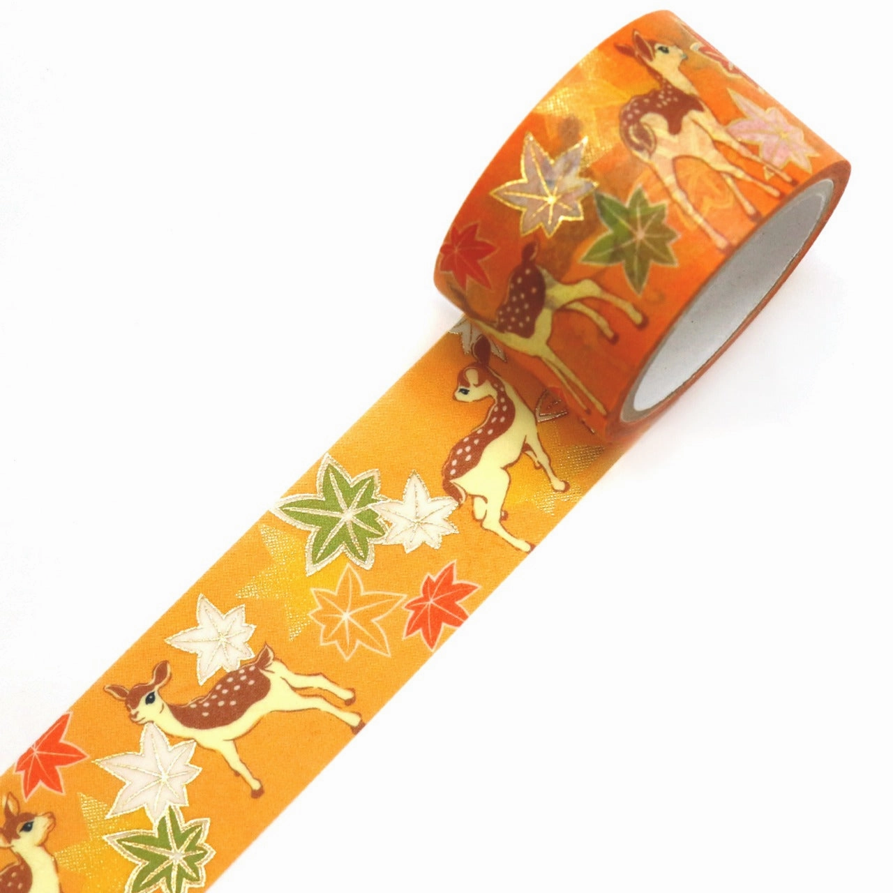 expandable Foil Washi Tape Kimono Beauty - Deer Maple