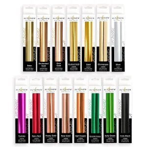 Foiled Elegance Hot Foil Roll Bundle heatproof manual