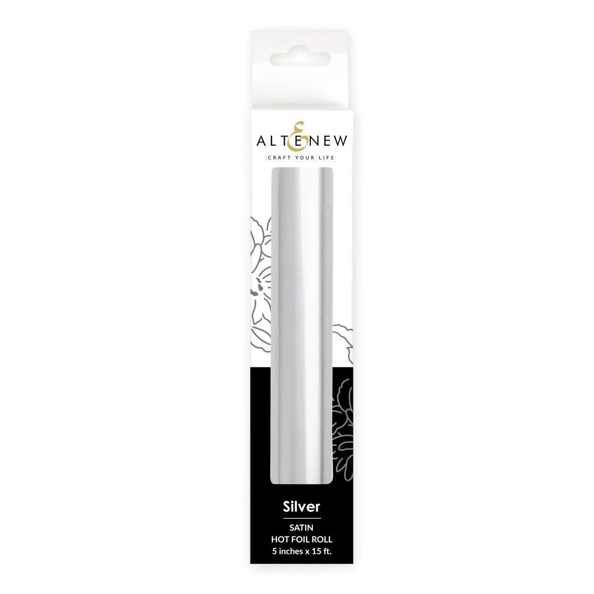 Hot Foil Roll - Silver (Satin) original giant