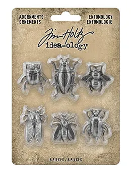 bamboo pack Tim Holtz Adornments - Entomology