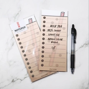 Boba List Notepad classic