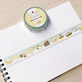 Cake Shop Washi Tape Mizutama warm