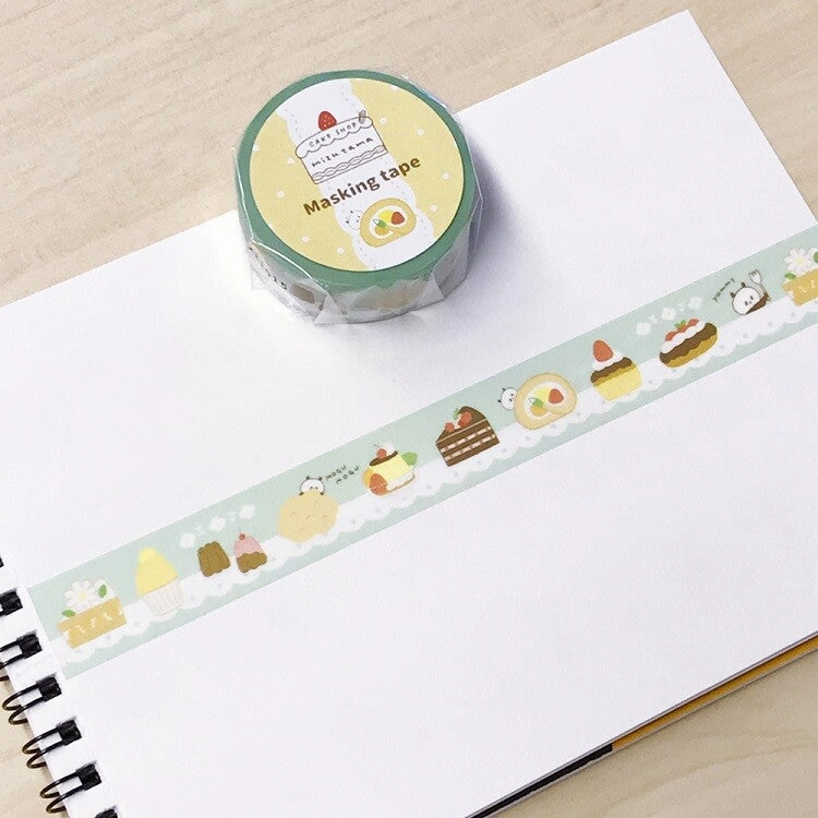 Cake Shop Washi Tape Mizutama warm