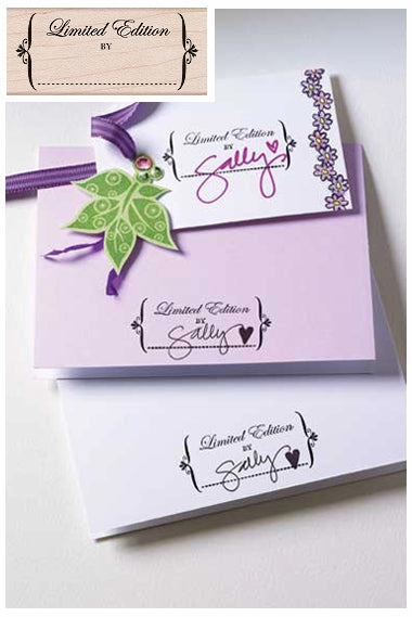 Limited Edition Rubber Stamp short