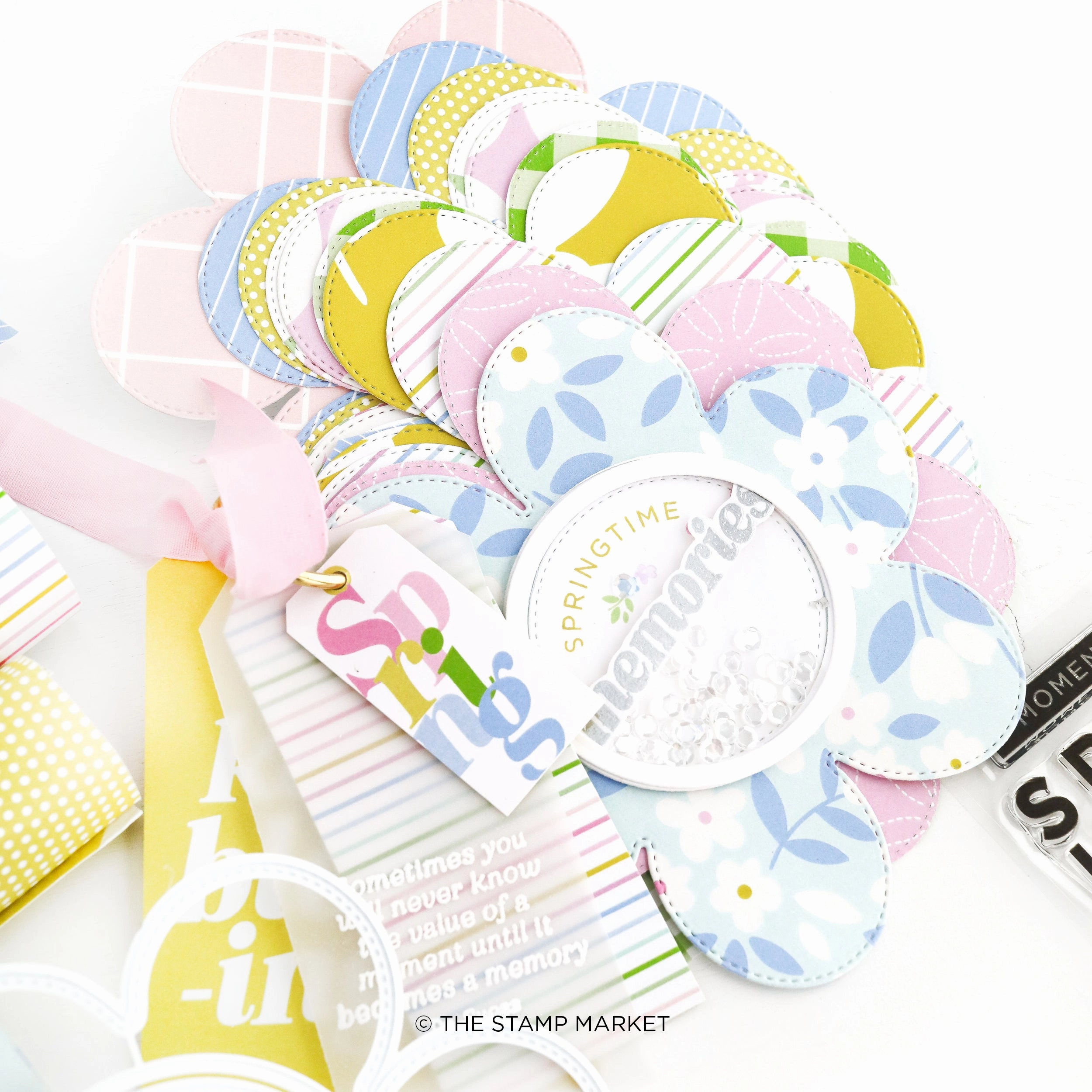 bold Springtime Memories Stamp