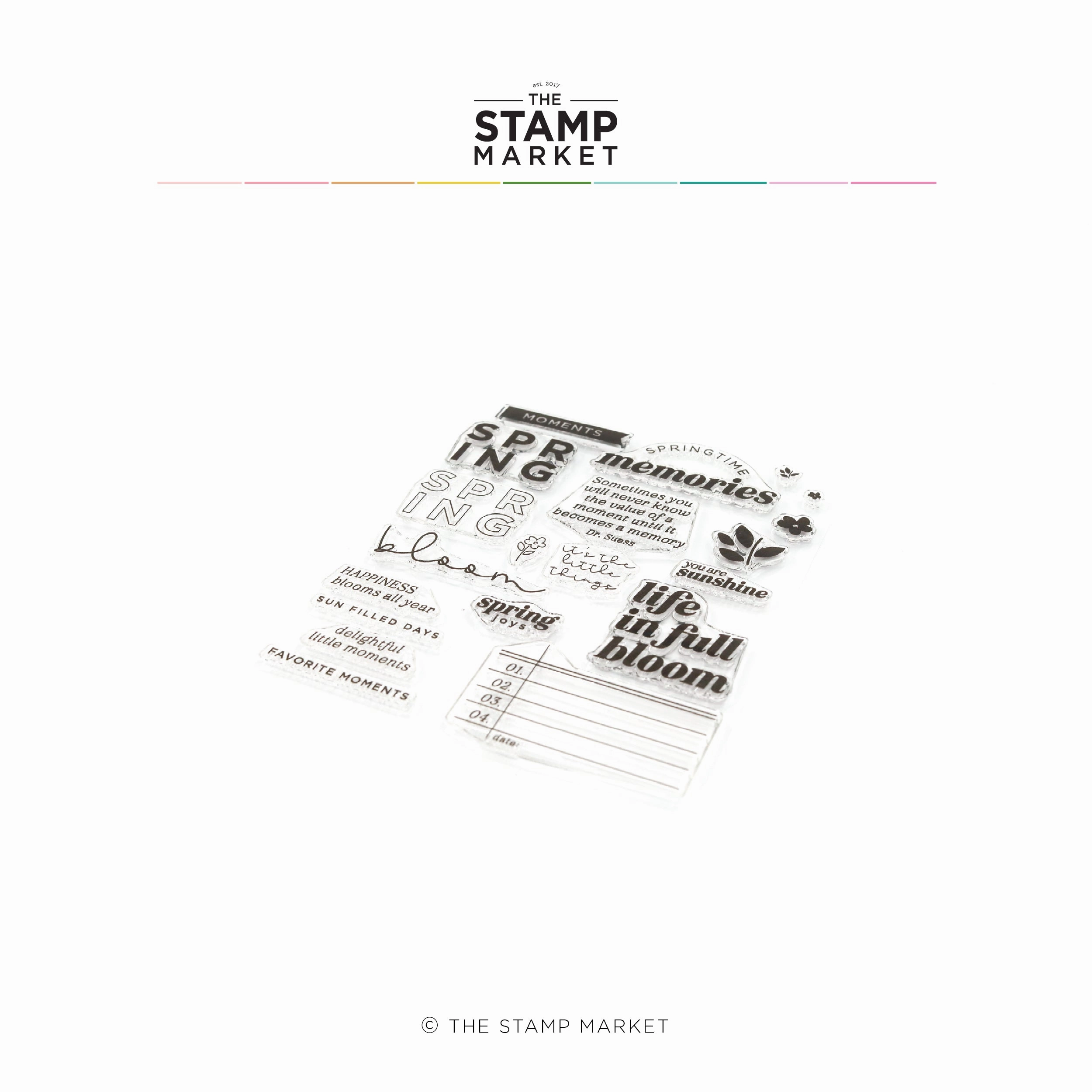 Springtime Memories Stamp cool