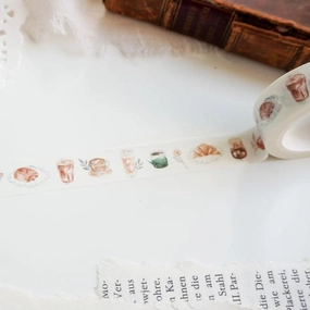 Sunday Brunch Washi Tape glass superior