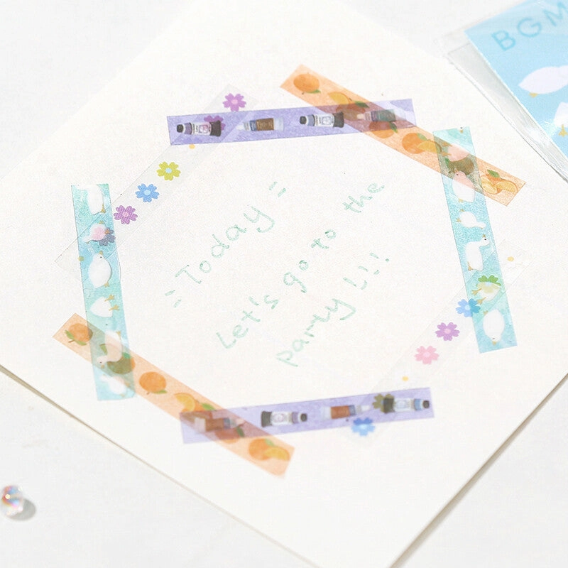 Watercolor Paint Slim Pet Tape minimalist
