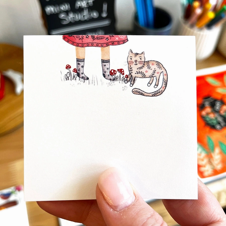 Forest & Fauna Paper Co. Hello, Friend Sticky Note biodegradable