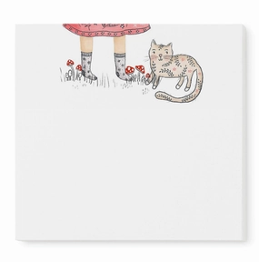 wooden Forest & Fauna Paper Co. Hello, Friend Sticky Note