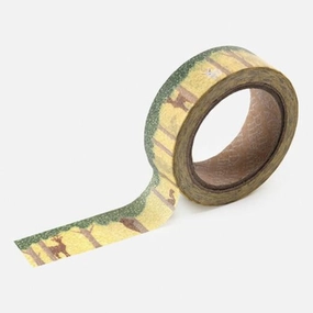 bundle refillable Forest Animal Washi Tape