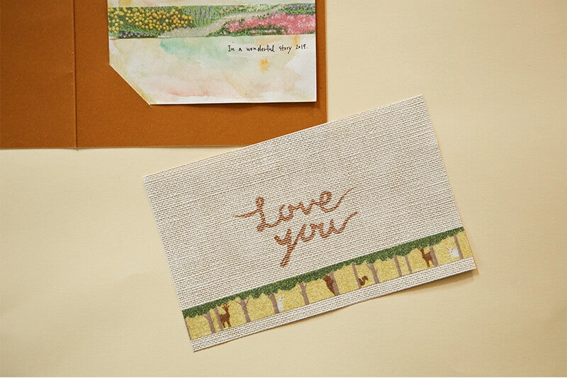 synthetic Forest Animal Washi Tape