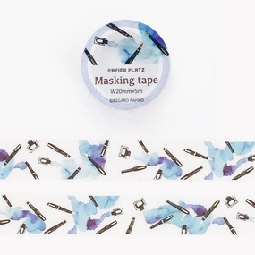 ceramic resin Fountain Pen & Ink Washi Tape