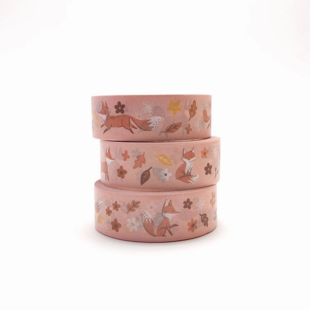 trendy Fox Folk Washi Tape