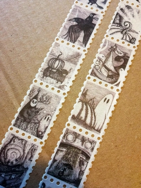 Fragments Fantasy Art 1 Stamps Washi Tape sturdy