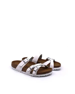 Franca Narrow Sandal In Weiß