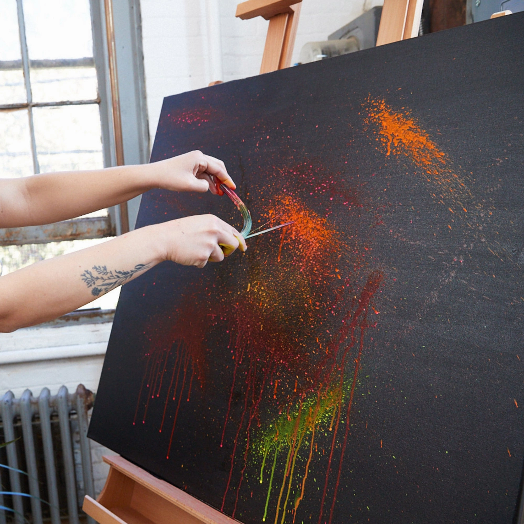 Freestyle Splatter Brush durable heatproof