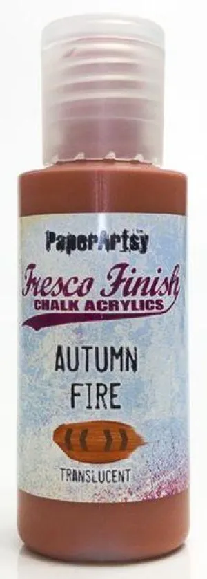 Fresco Finish Acrylic Paint - Autumn Fire mini original