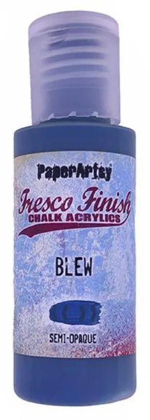 Fresco Finish Acrylic Paint - Blew cotton resilient