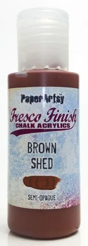 classic daily Fresco Finish Acrylic Paint - Brown Shed