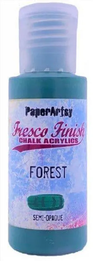 square Fresco Finish Acrylic Paint - Forest