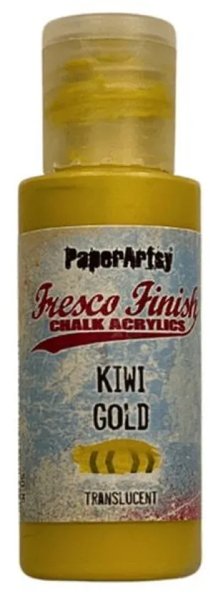 tall Fresco Finish Acrylic Paint - Kiwi Gold
