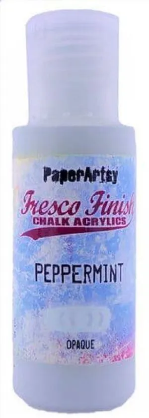 metal waterproof Fresco Finish Acrylic Paint - Peppermint