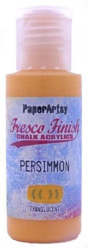portable Fresco Finish Acrylic Paint - Persimmon
