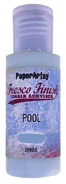 Fresco Finish Acrylic Paint - Pool trendy