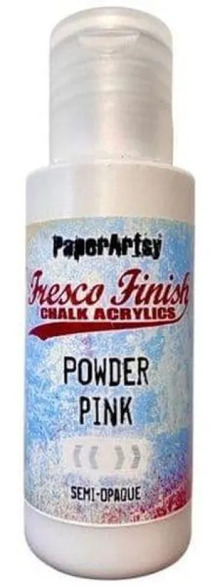 matte Fresco Finish Acrylic Paint - Powder Pink