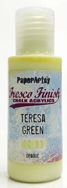 refillable popular Fresco Finish Acrylic Paint - Teresa Green