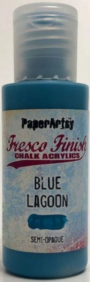 paper wooden Fresco Finish - Blue Lagoon