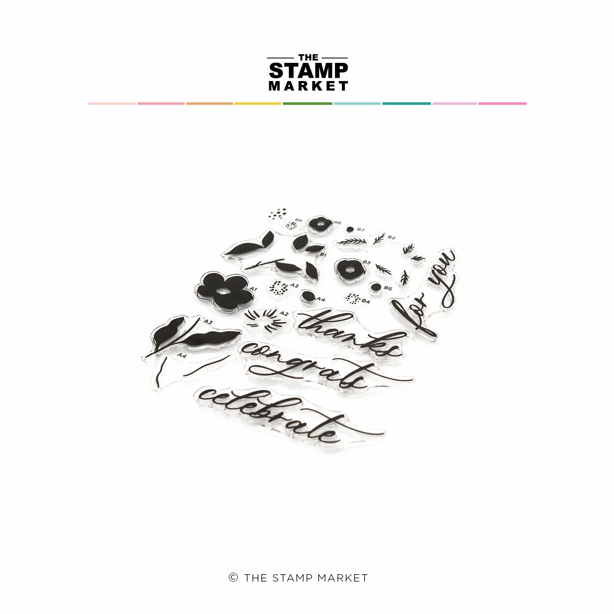 Fresh Blooms Stamp Bundle robust