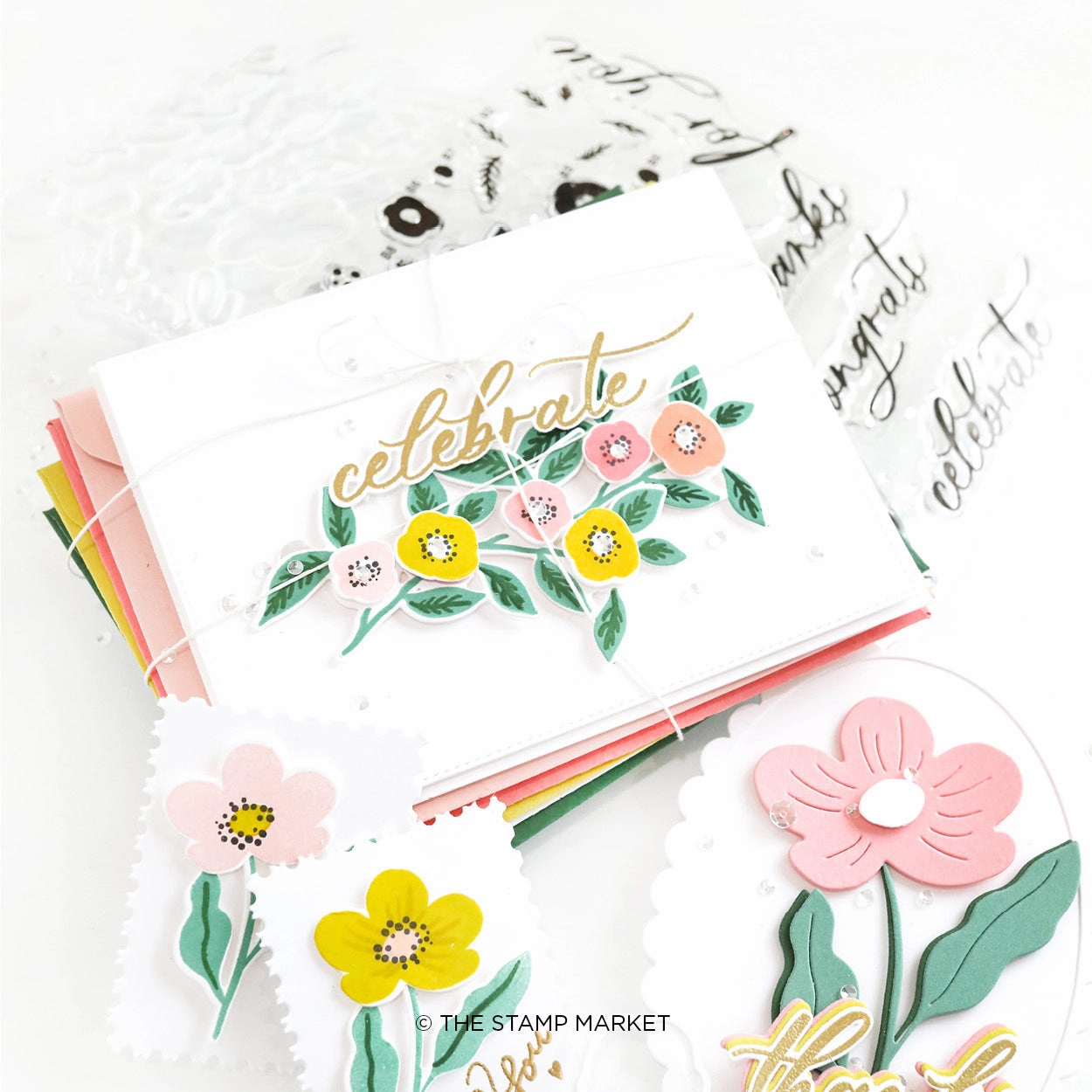 sleek quickdry Fresh Blooms Stamp Bundle