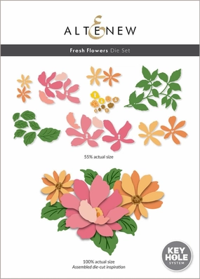 affordable retractable Fresh Flowers Die Set