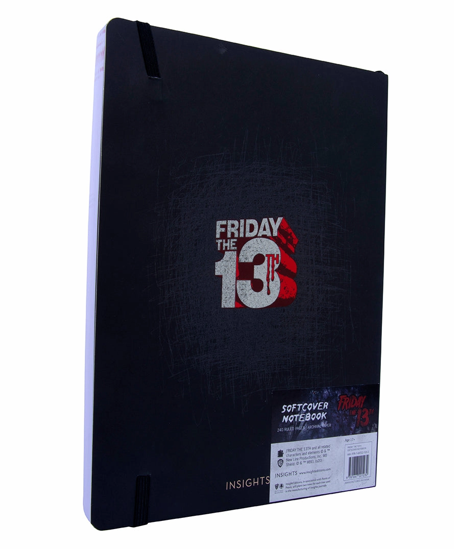 muted Friday The 13Th Softcover Notebook