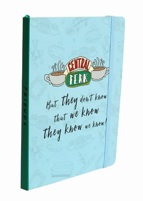 retro modern Friends: Central Perk Softcover Notebook