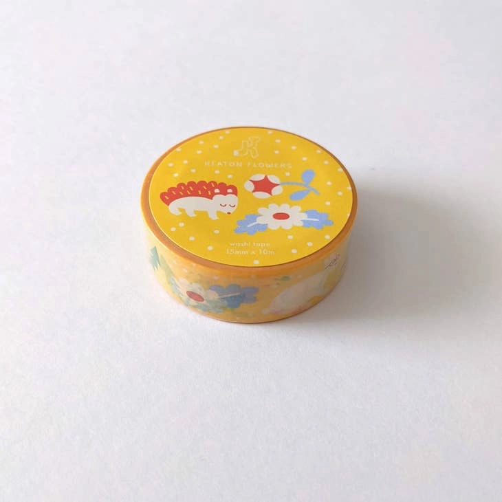 cotton Friends Of The Flowers Washi Tape