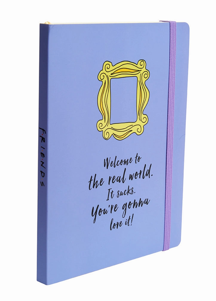 slim Friends: Yellow Frame Softcover Notebook