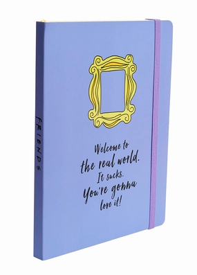 slim Friends: Yellow Frame Softcover Notebook